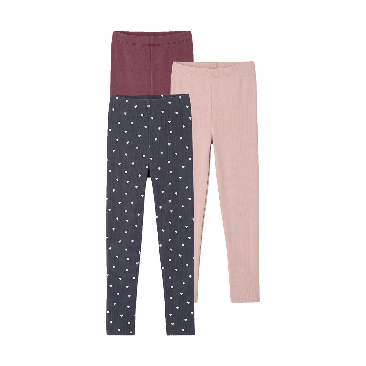 Lot de 3 leggings encre, VERTBAUDET