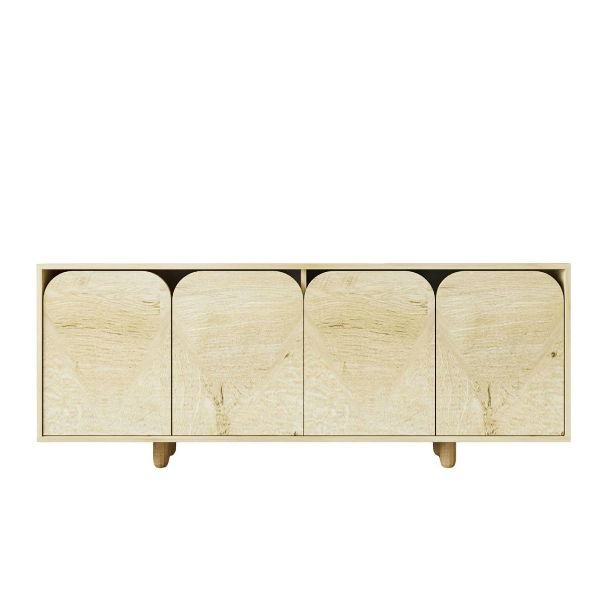 Buffet enfilade 180 cm - 4 portes VAREN chêne, PIER IMPORT