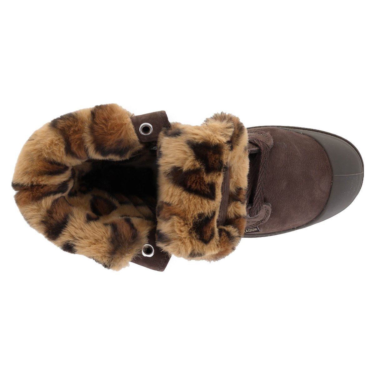 Baskets montantes en cuir BAGGY NBK WL WILD marron-dark cocoa, PALLADIUM