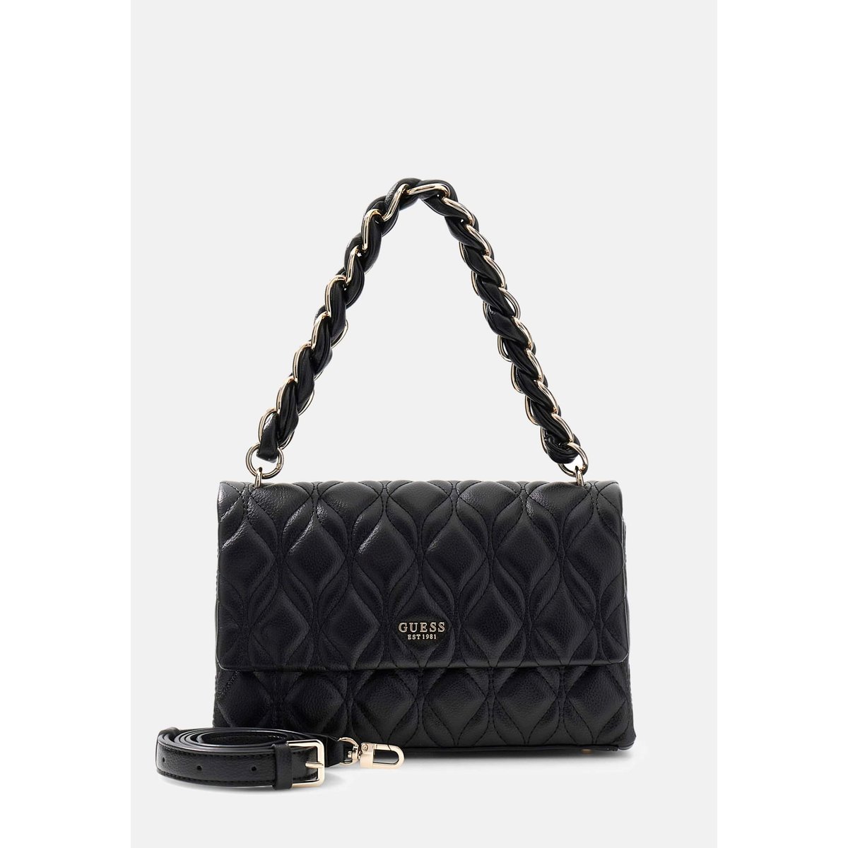 Sac À Épaule Maxine noir, GUESS
