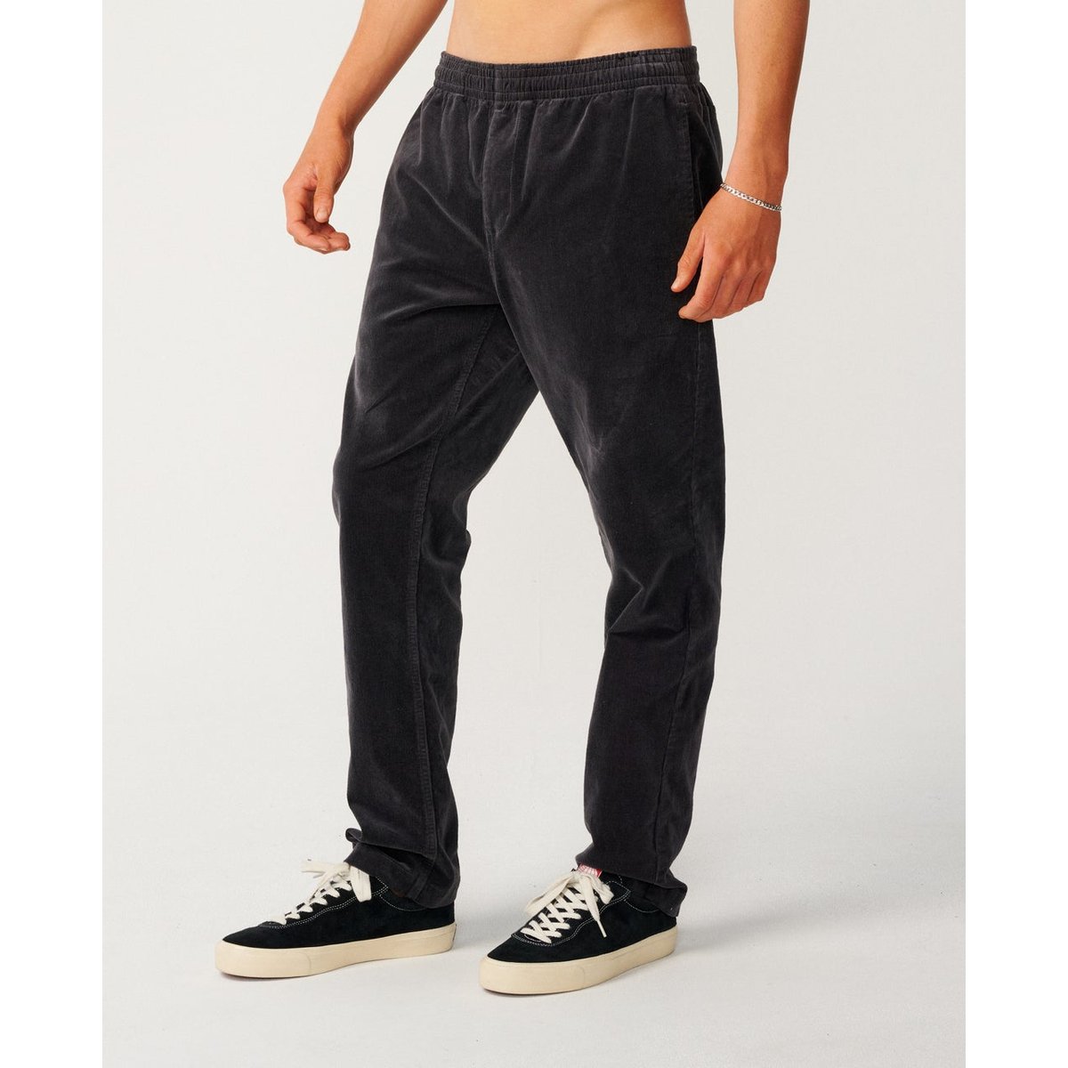Pantalon en velour CLASSIC SURF BEACH washed black, RIP CURL