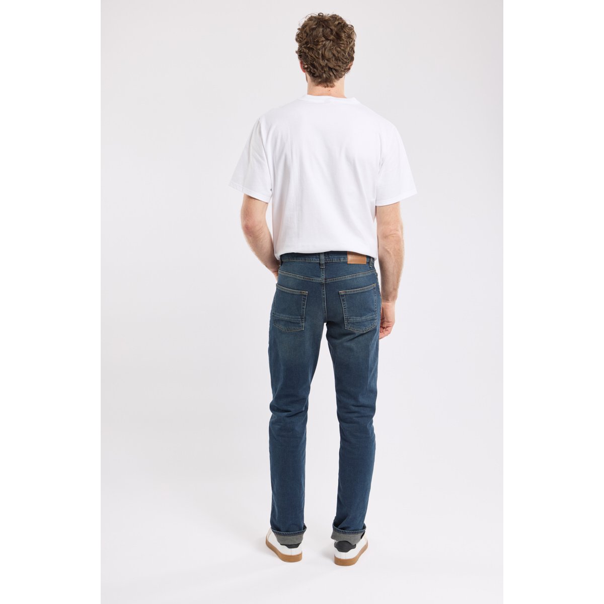 Jean coupe regular en coton LOUGRE brut, ARMOR-LUX