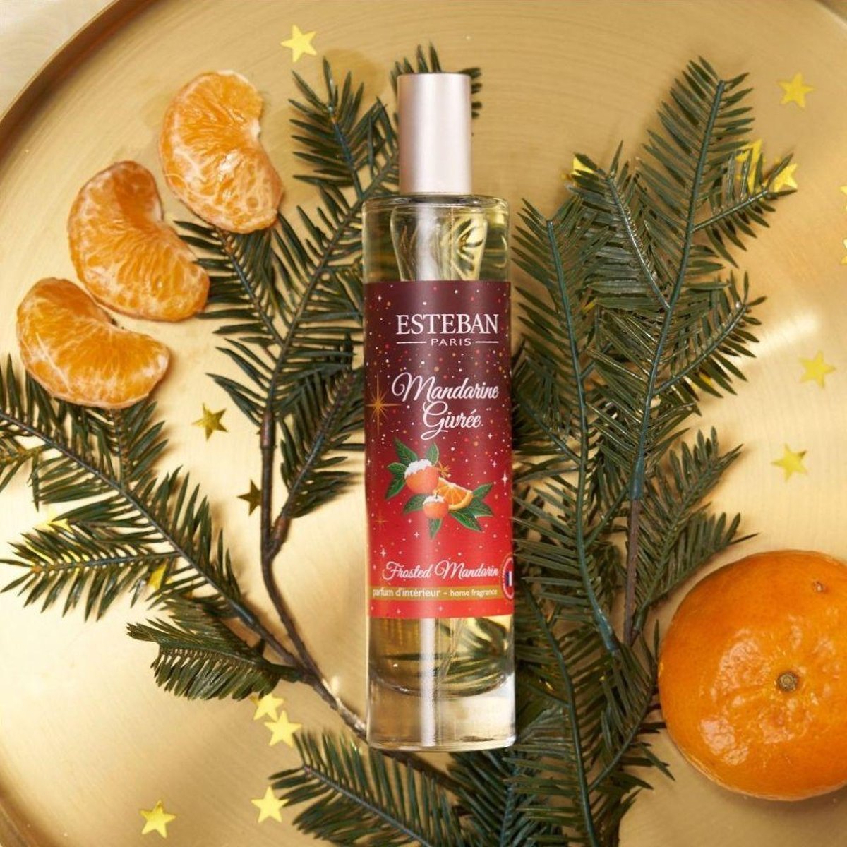 Parfum d'intérieur - Vaporisateur Mandarine givrée 75 ml multicolore, ESTEBAN