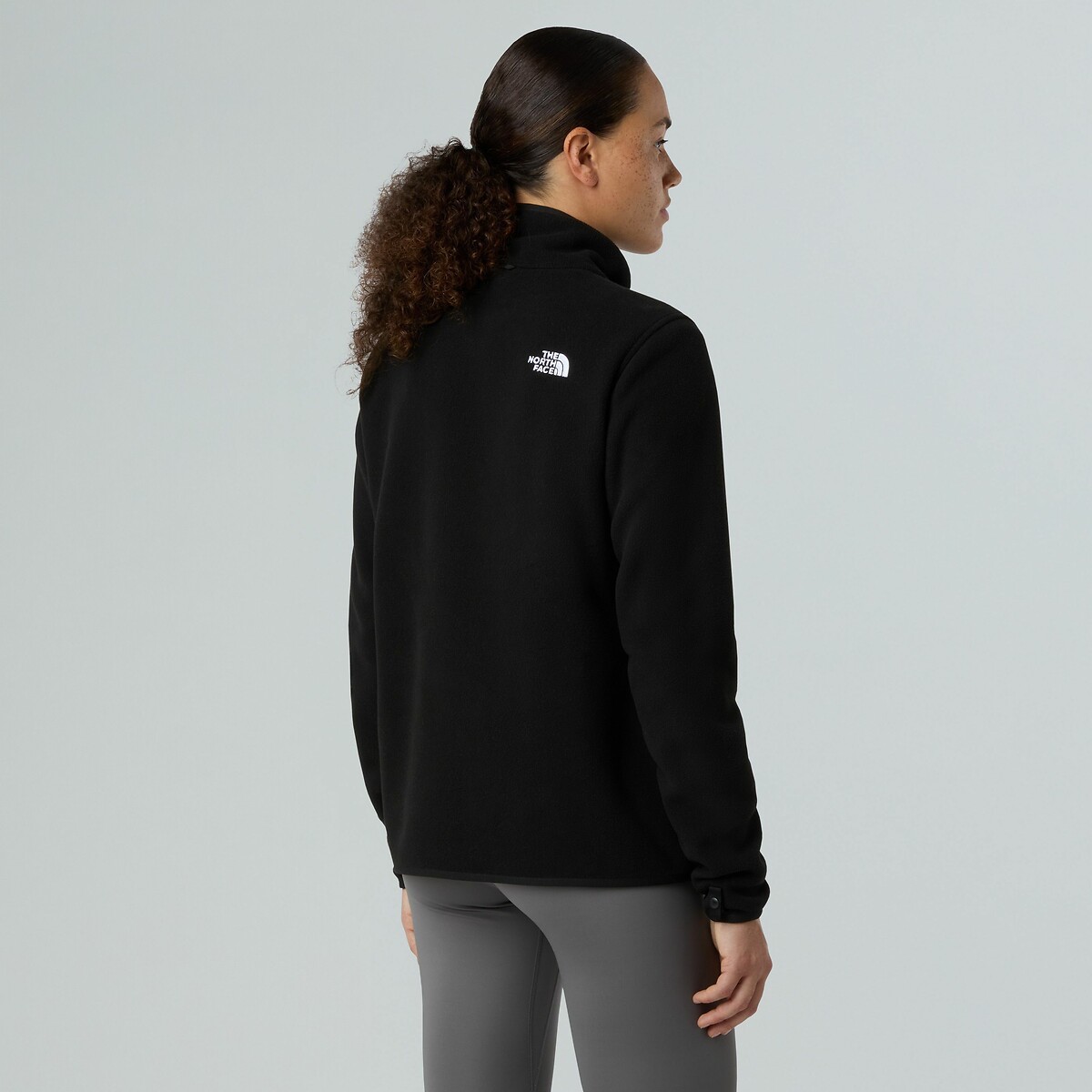 Veste polaire zippée Glacier noir, THE NORTH FACE
