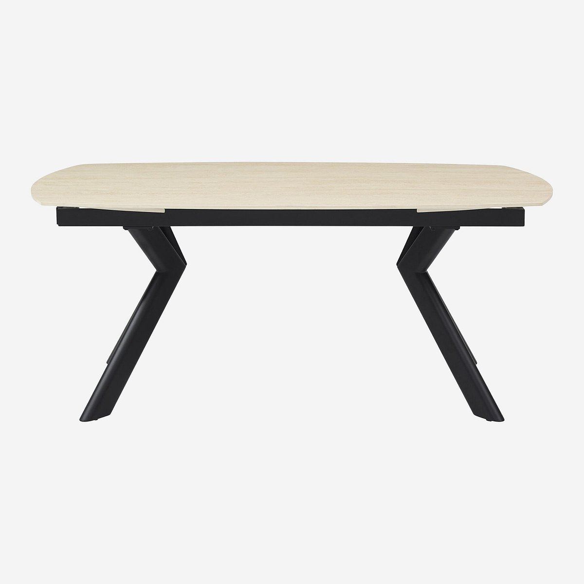 Table à manger céramique TIBUR beige, HABITAT