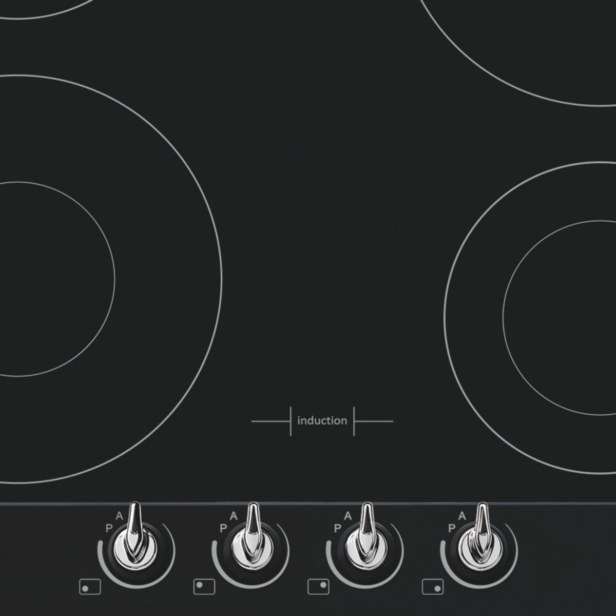 Plaque induction SI964NM Victoria noir, SMEG