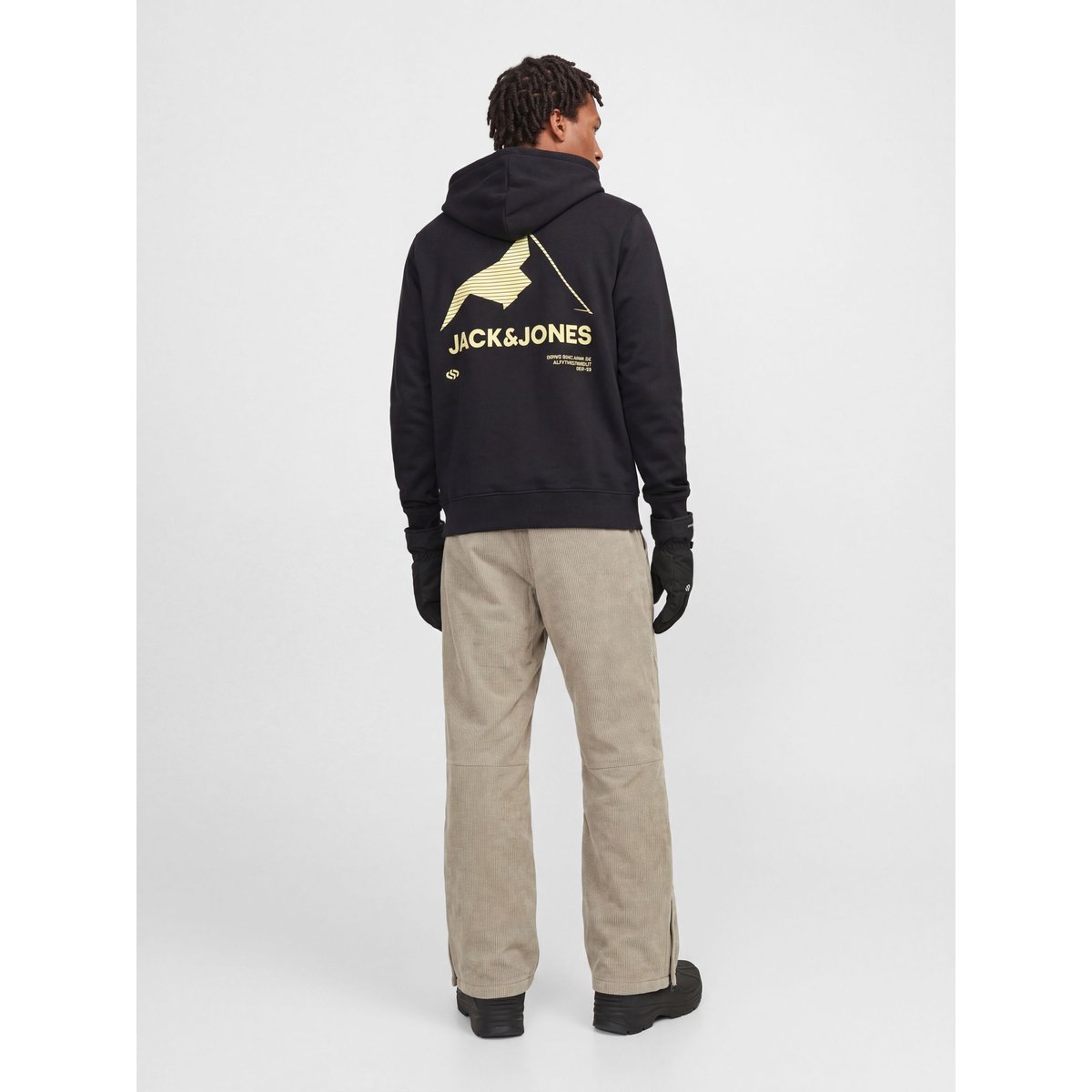 Sweat À Capuche black 1, JACK & JONES
