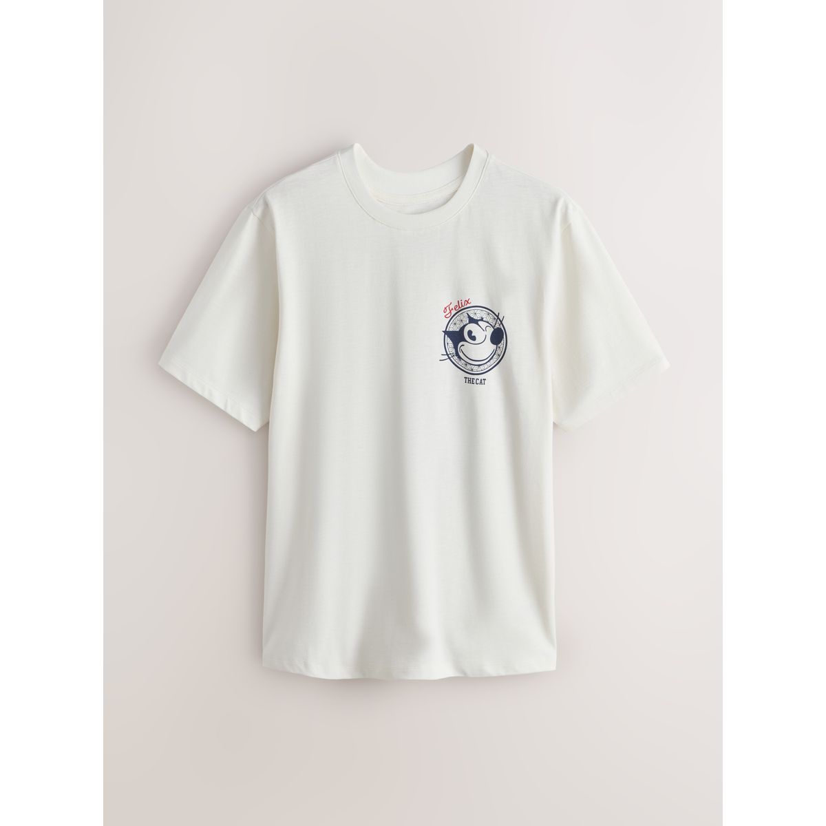 Pyjama à manches courtes et imprimé felix bleu marine / blanc, NEXT