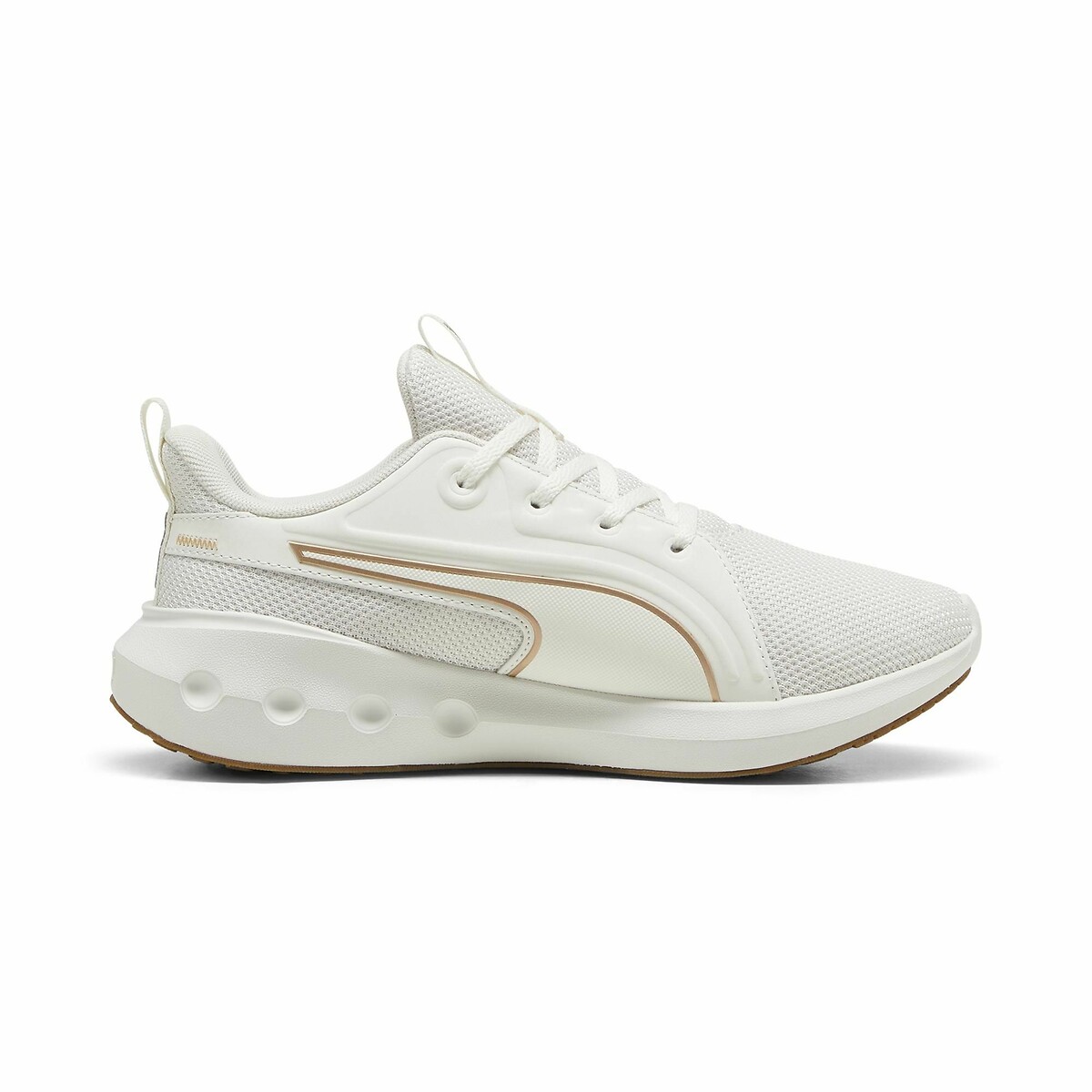 Baskets Softride Carson blanc/doré, PUMA