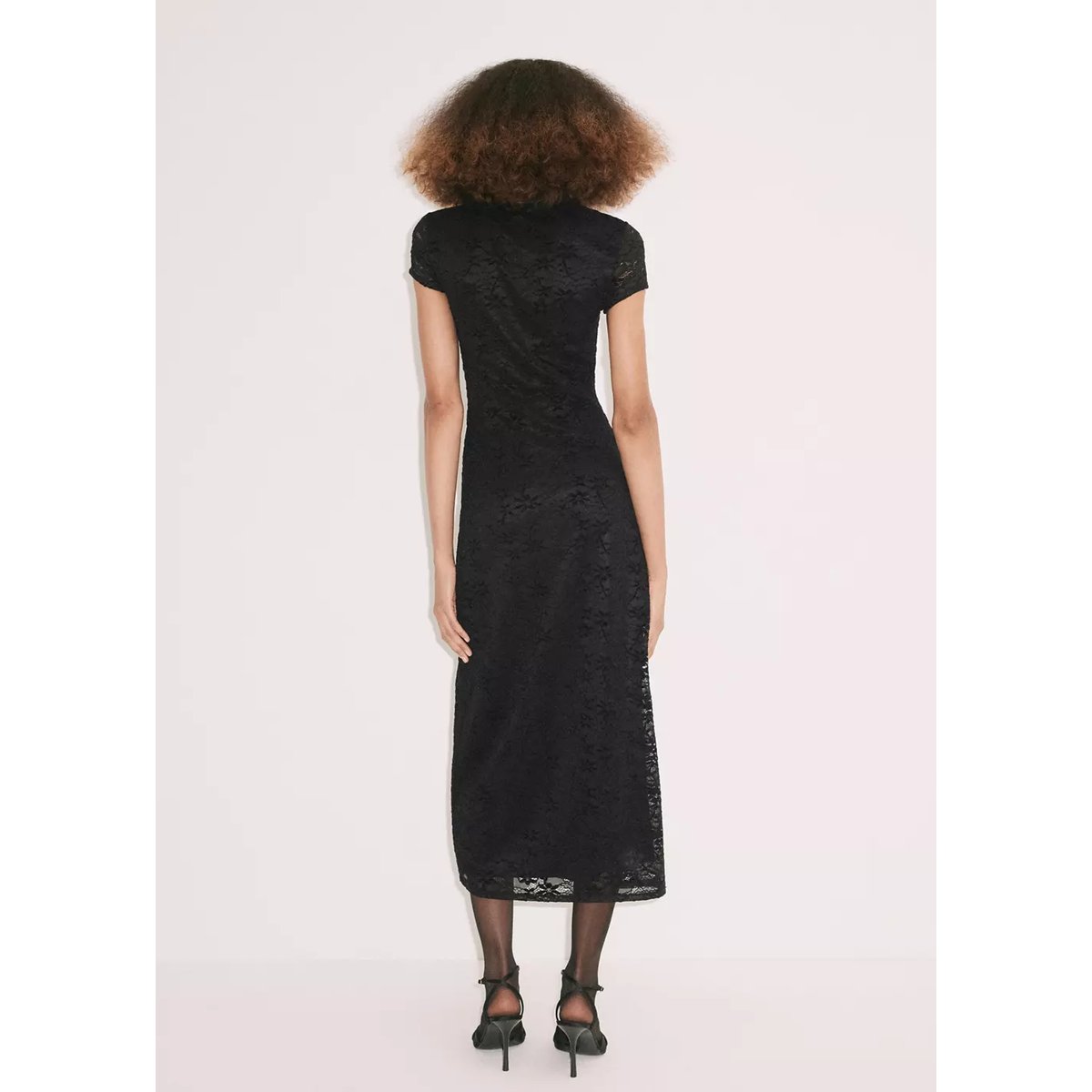 DRESS XOSAKA noir, MANGO
