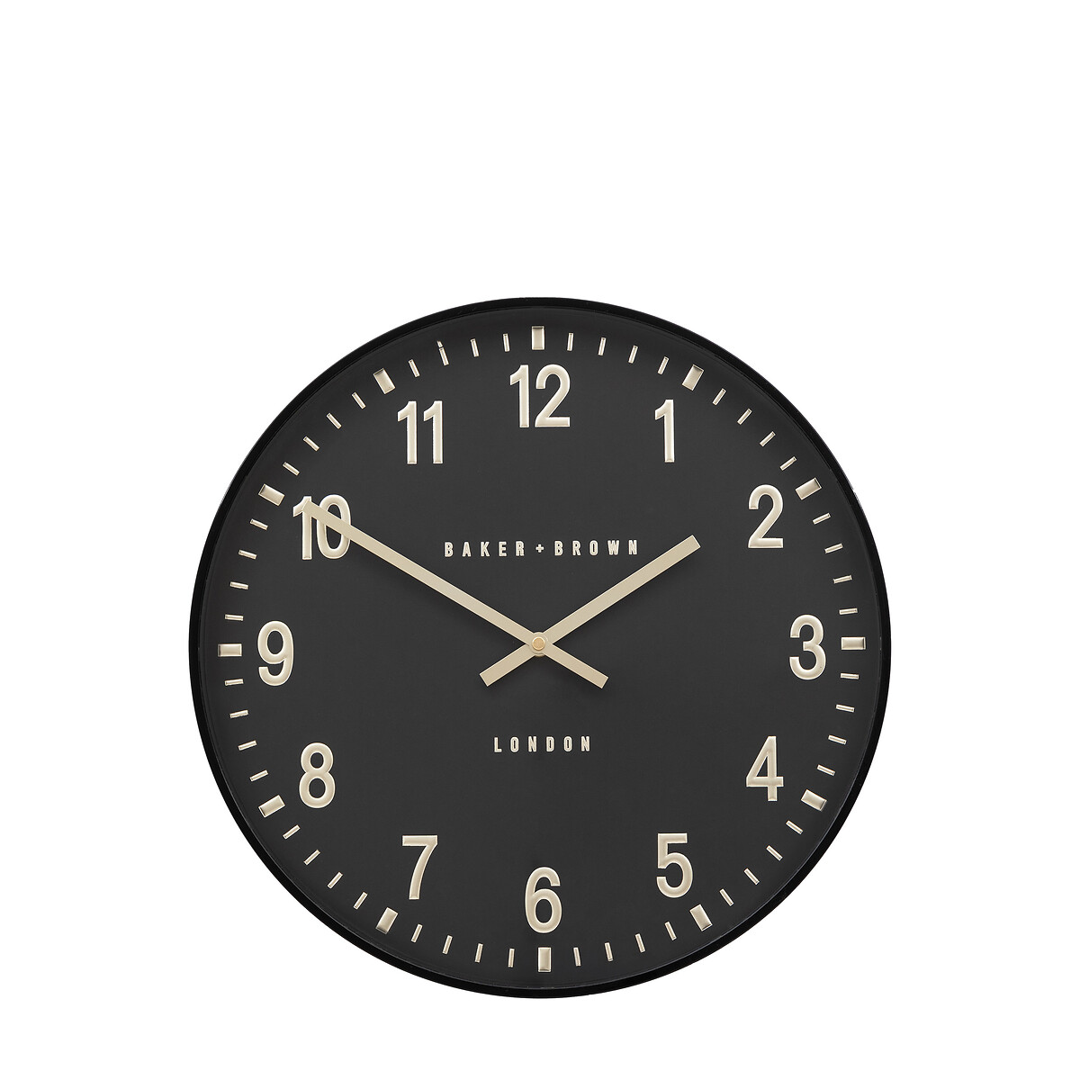 Cambridge Wall Clock 40cm black, SO'HOME