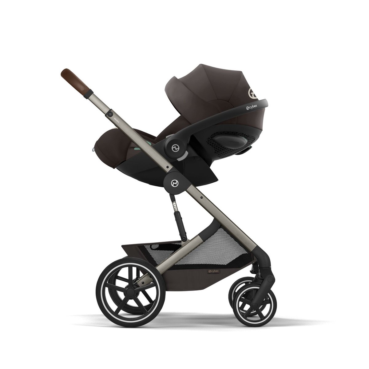 Poussette tout terrain Balios S Lux 4 marron chocolate brown, CYBEX