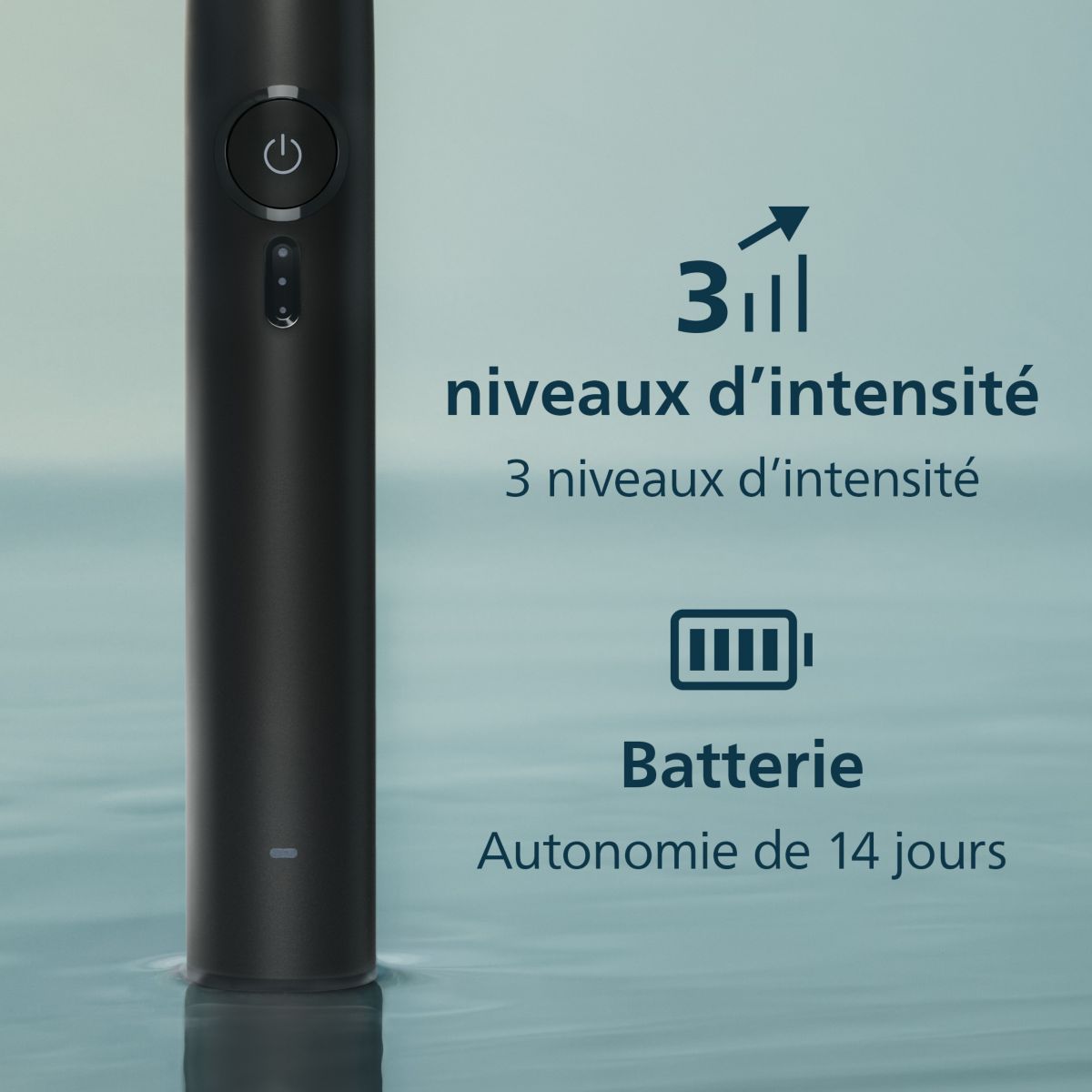 Brosse à dents électrique HX4033/32 Serie 3100 Noire couleur unique, PHILIPS
