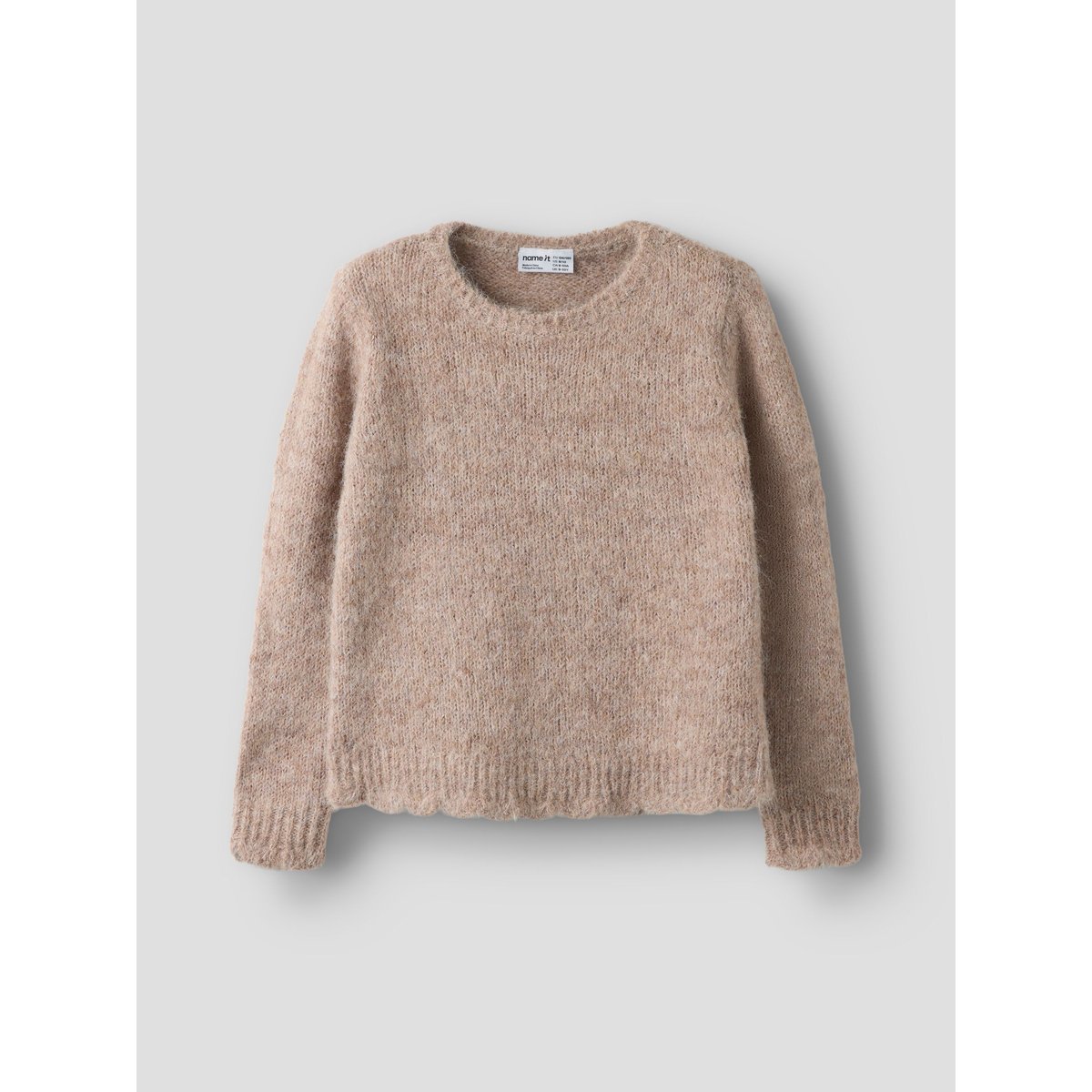 Pull En Maille marron - island fossil1, NAME IT