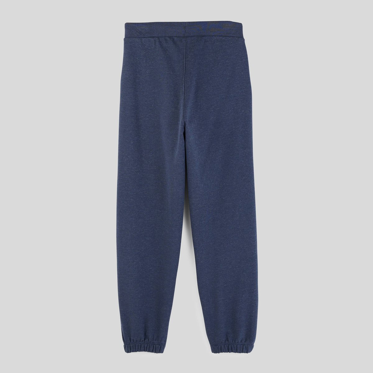 Jogging chaud uni en coton BIO GOTS marine chine, MONOPRIX