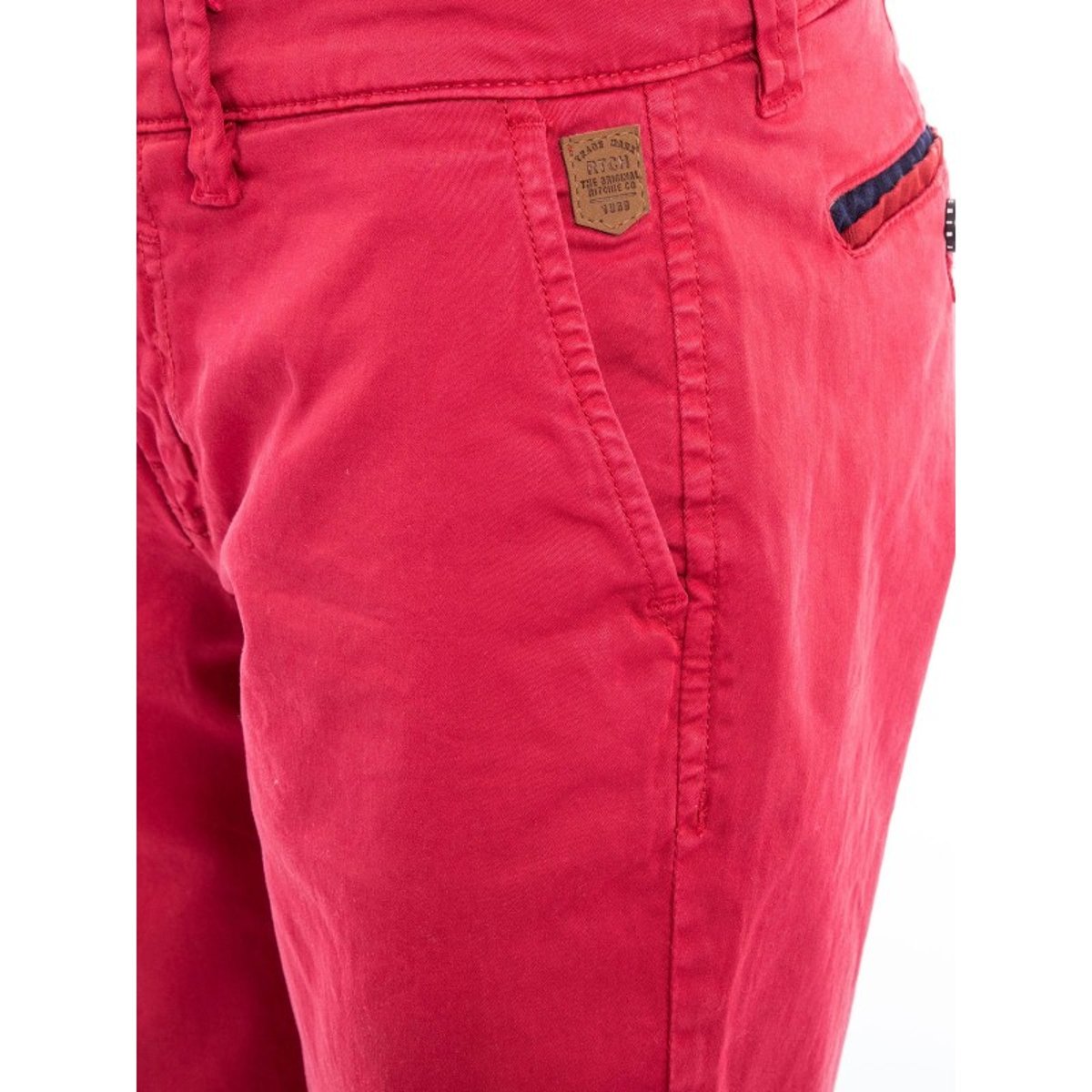 Bermuda Chino Slim Berkley rouge, RITCHIE