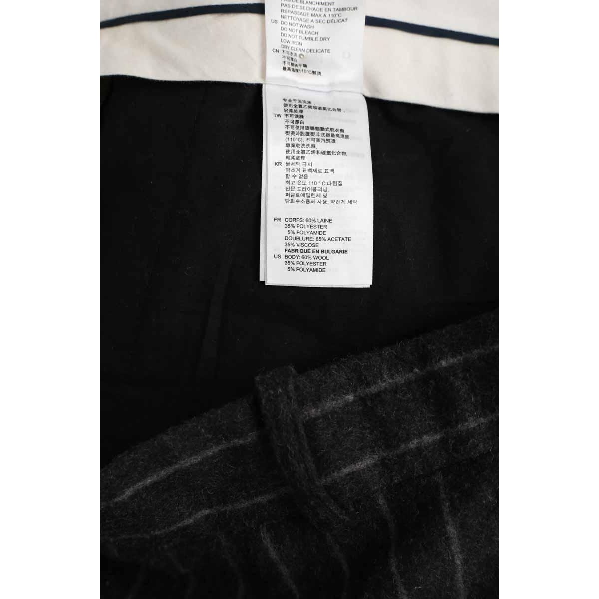 Pantalon droit - Très Bon État anthracite, SANDRO