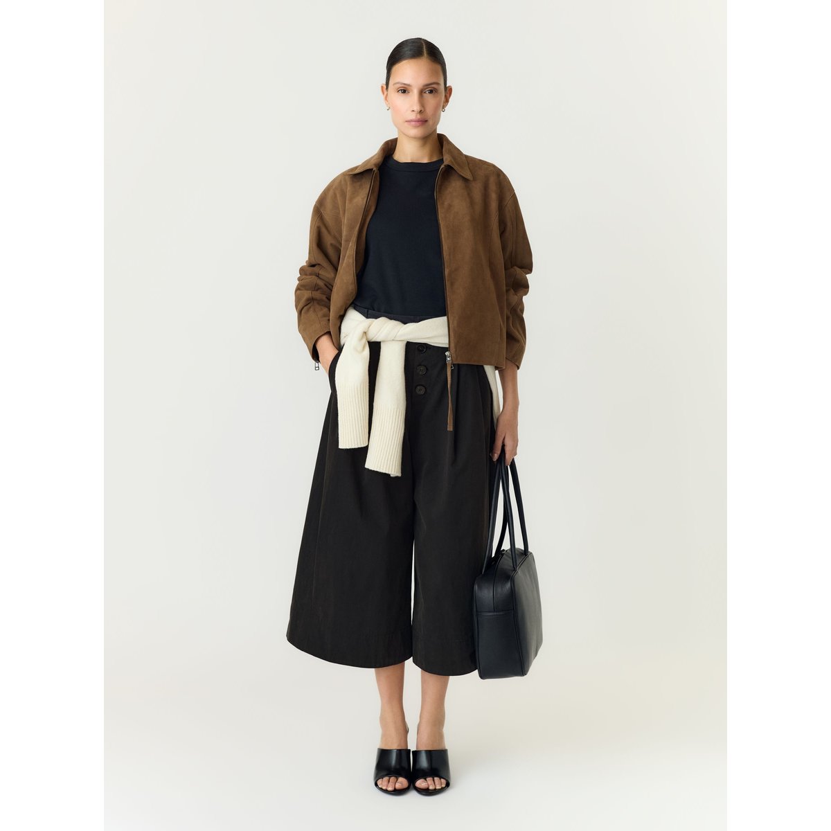 Jupe-Culotte noir - black1, YAS