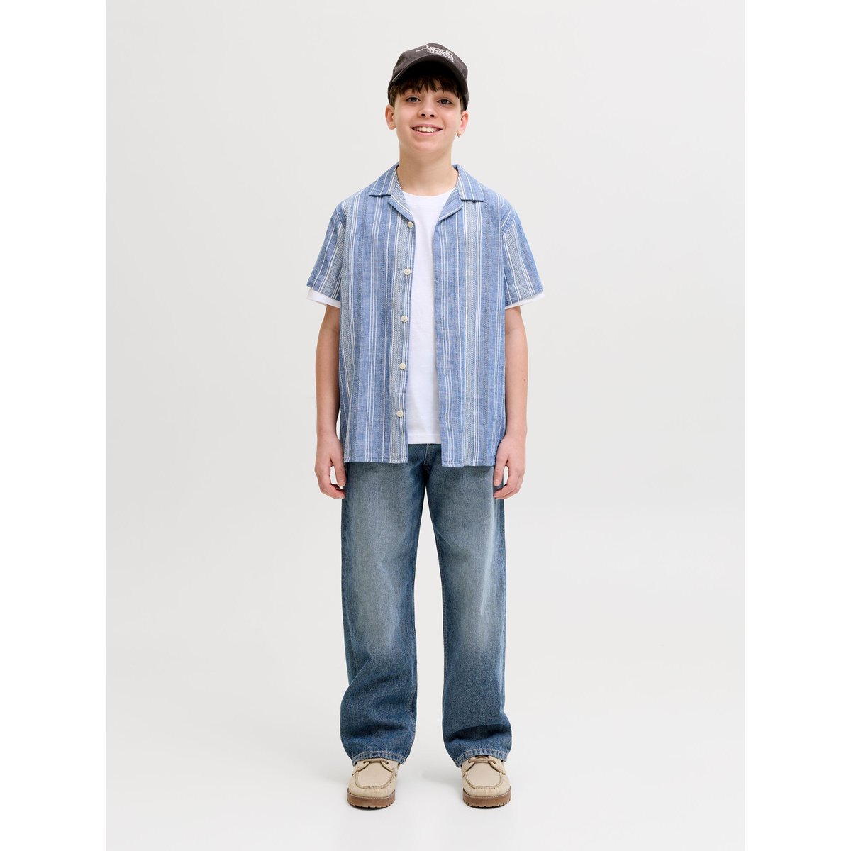 Jean Baggy Fit blue denim, JACK & JONES JUNIOR