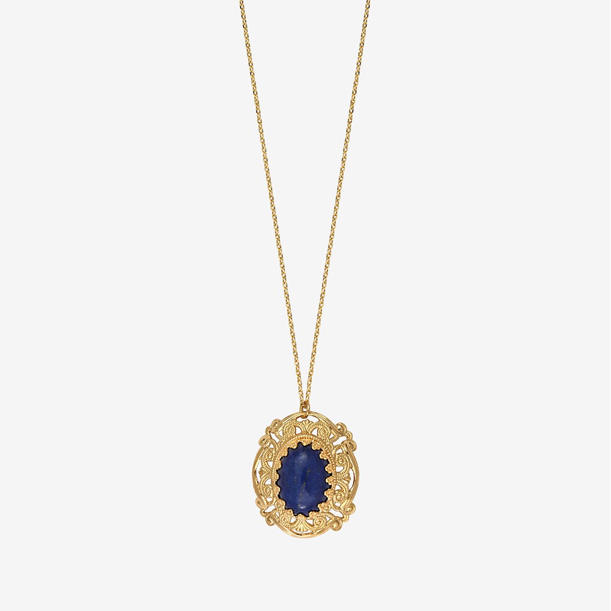 Collier gm dubarry lapis lazuli bleu, CAROLINE NAJMAN