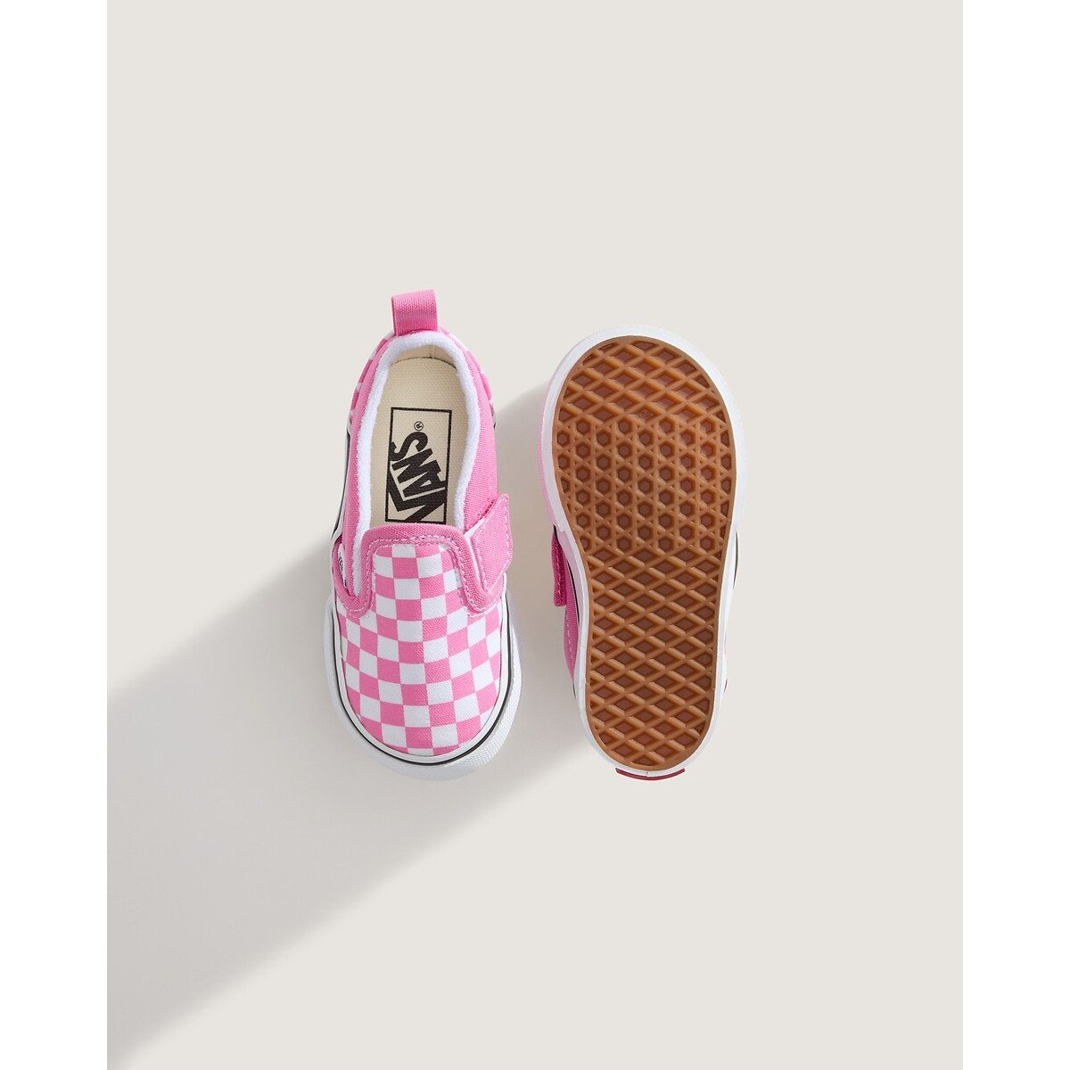 Baskets CLASSIC SLIP-ON V rose/blanc, VANS