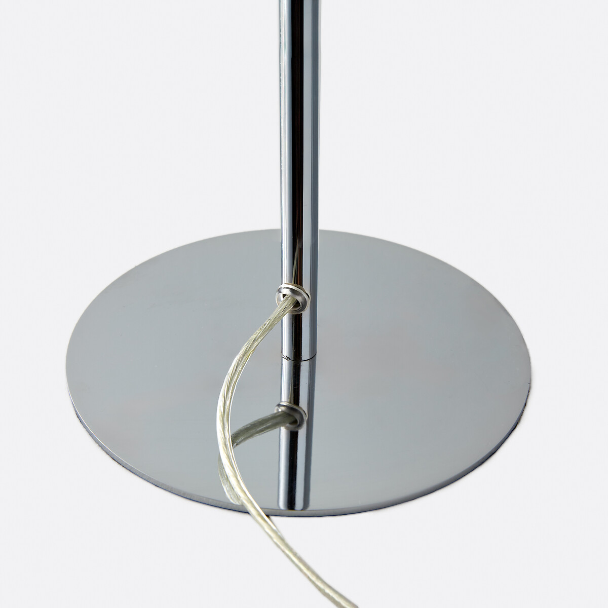 Lampe à poser en métal fer chrome, Kinoko chrome, LA REDOUTE INTERIEURS