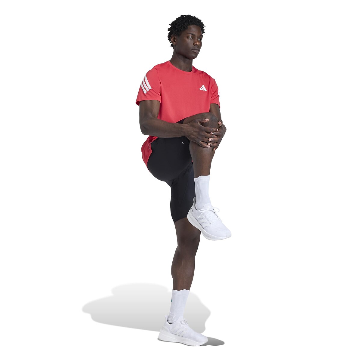 T-shirt de running manches courtes ADI365 rouge, adidas Performance