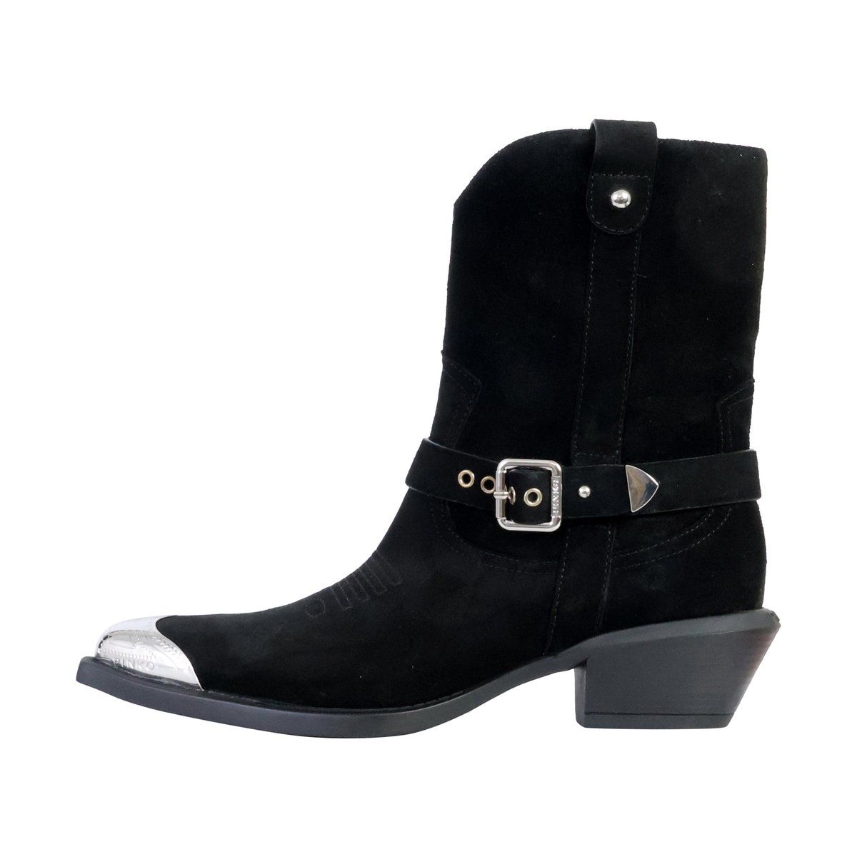 Bottine Cuir Tex 08 noir, PINKO