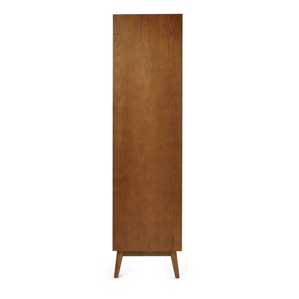 Elijah Retro Ash Wood 2 Door Wardrobe with Drawer auburn, SO'HOME