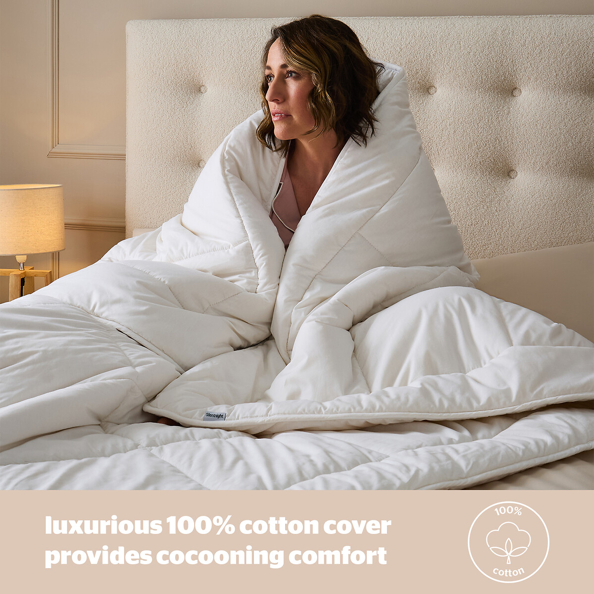 Natural Wool Heavyweight All Season Duvet white, SILENTNIGHT