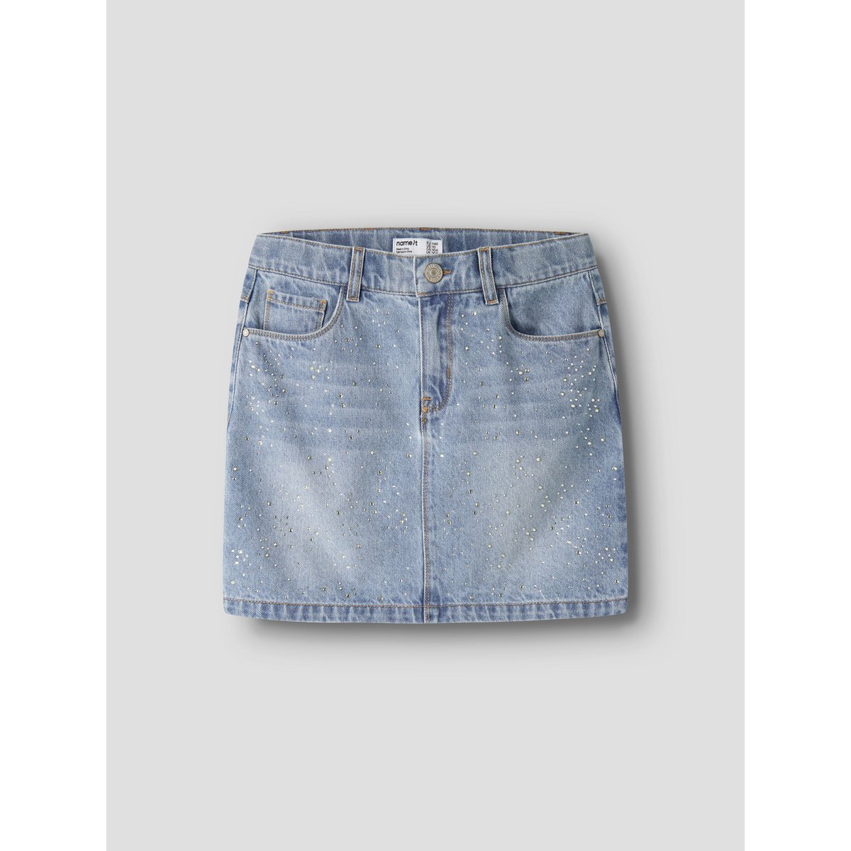 Jupe bleu - light blue denim1, NAME IT