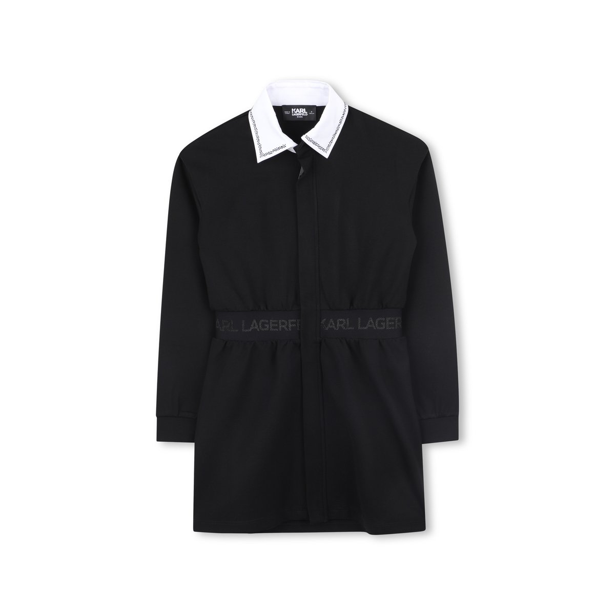 Robe à manches longues black, KARL LAGERFELD KIDS