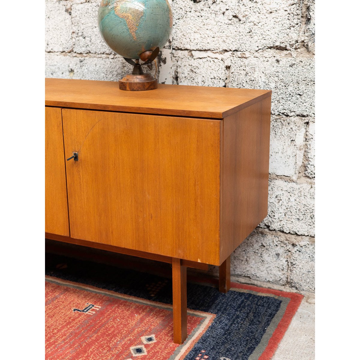 Enfilade scandinave en bois Margaret N°475 - Bon état marron, DEBONGOUT