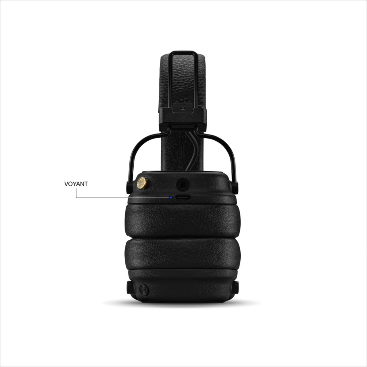 Casque Major V Noir - Bluetooth, autonomie 100h, pliable noir, MARSHALL