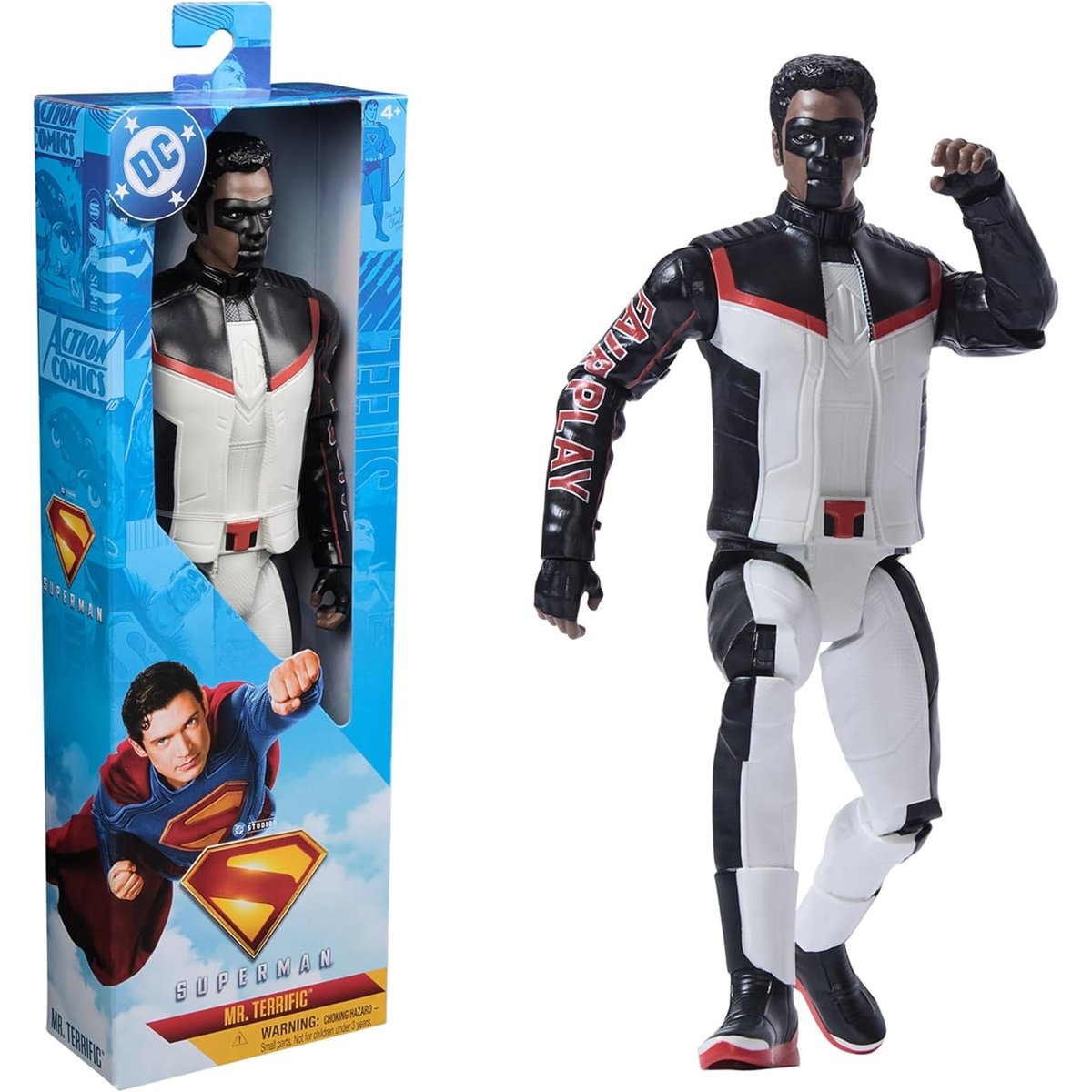 DC Comics Figurine Mr Terrific 30 cm multicolore, SPIN MASTER