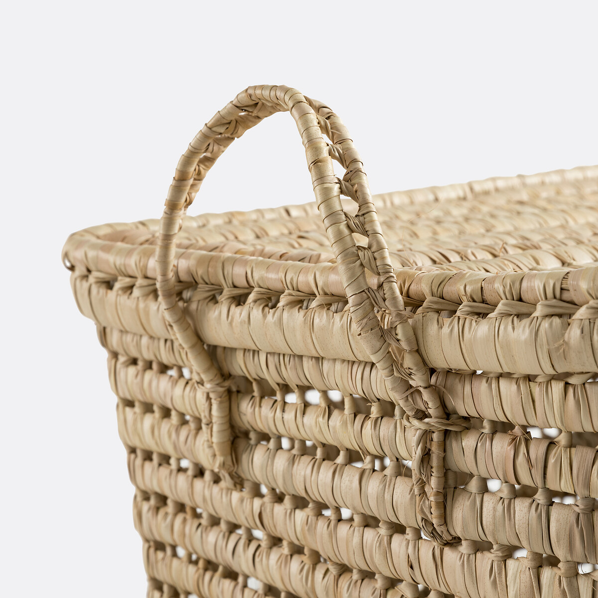 Malle en feuille de palmier, Ghada naturel, LA REDOUTE INTERIEURS