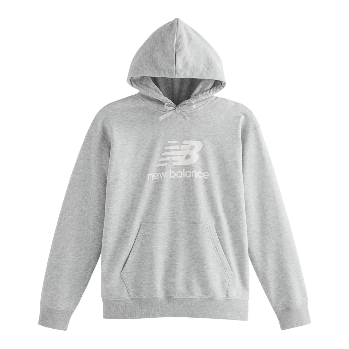 Sport Essentials French Terry Logo Hoodie gris - 1ag, NEW BALANCE