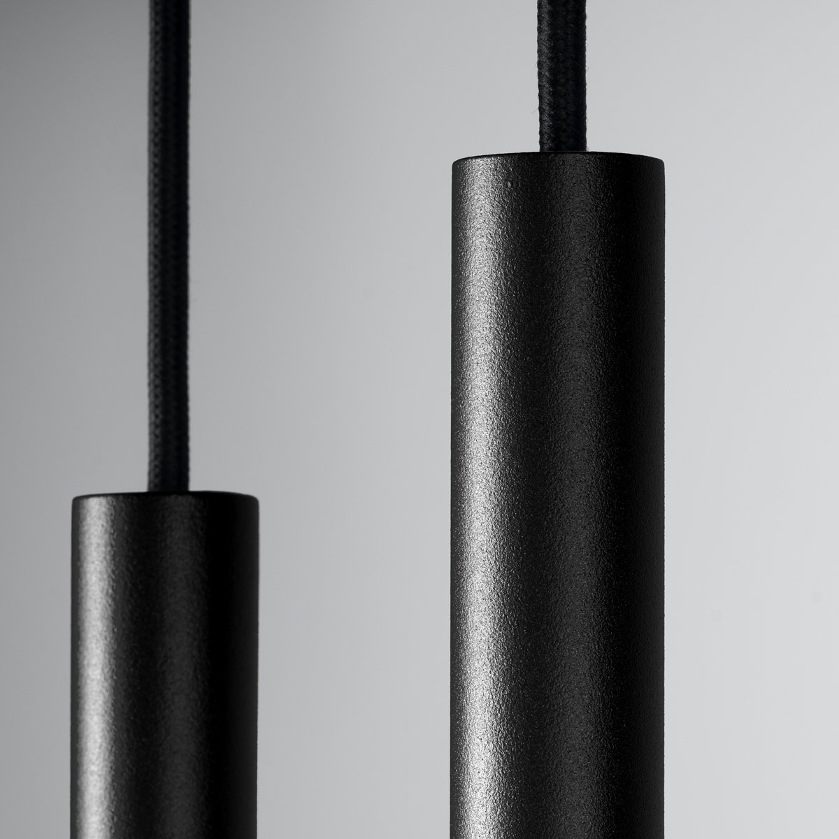 Suspension Acier Noir G9 2 Pastelo noir, EDEN