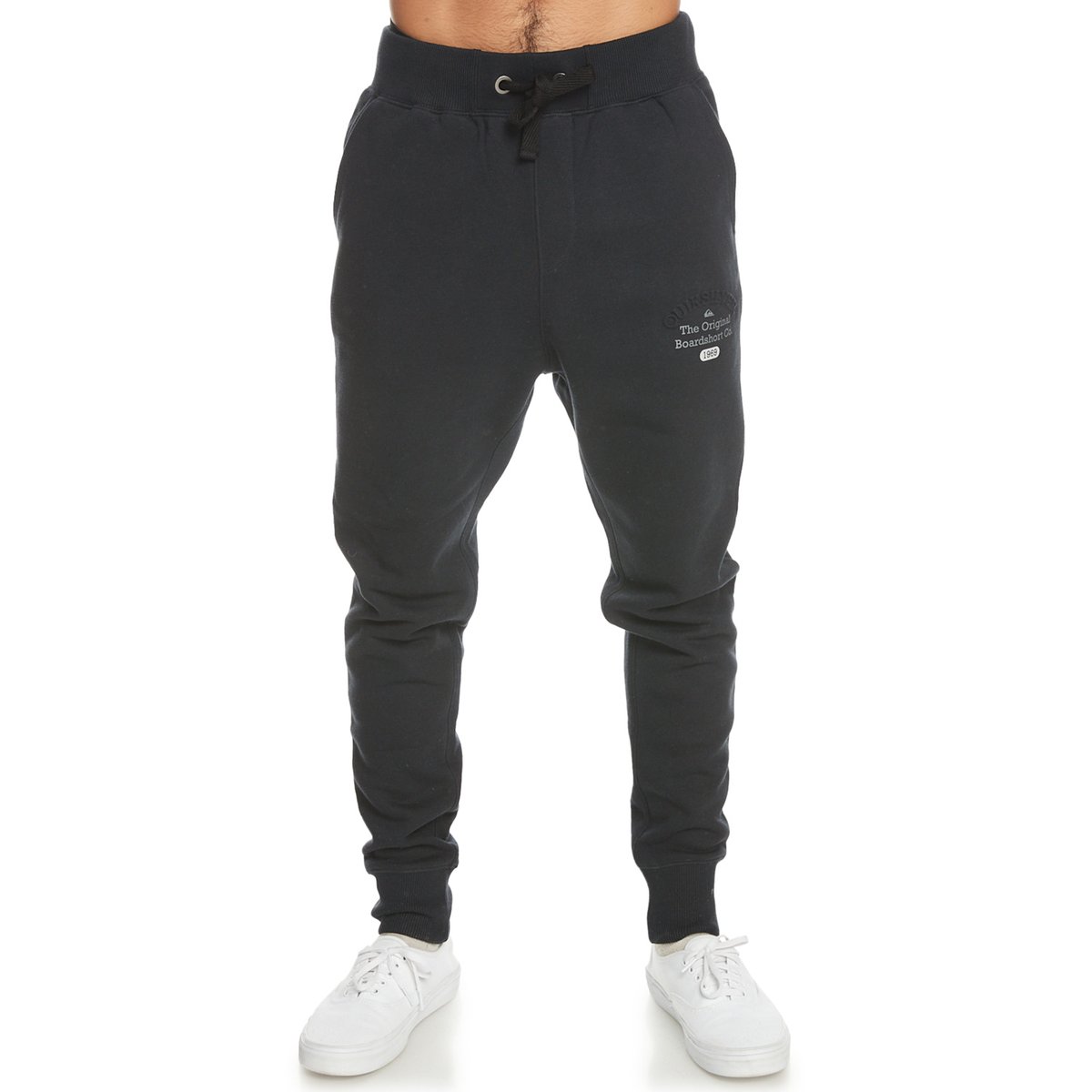 Pantalon de jogging EMBOSS SLIM noir black, QUIKSILVER