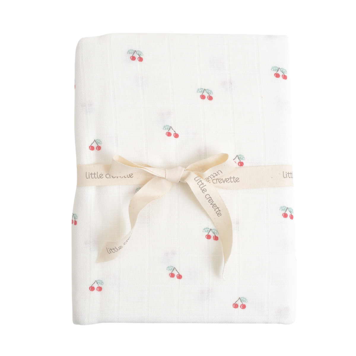 Maxi-lange coton bio CERISE ecru, LITTLE CREVETTE