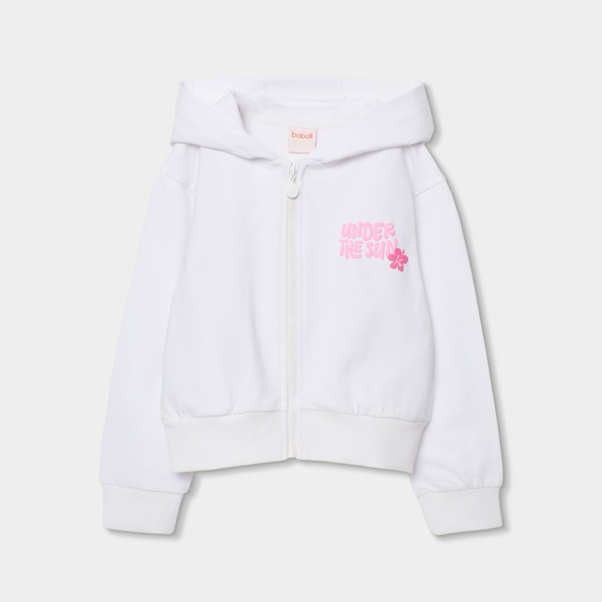 Veste à capuche blanc, BOBOLI