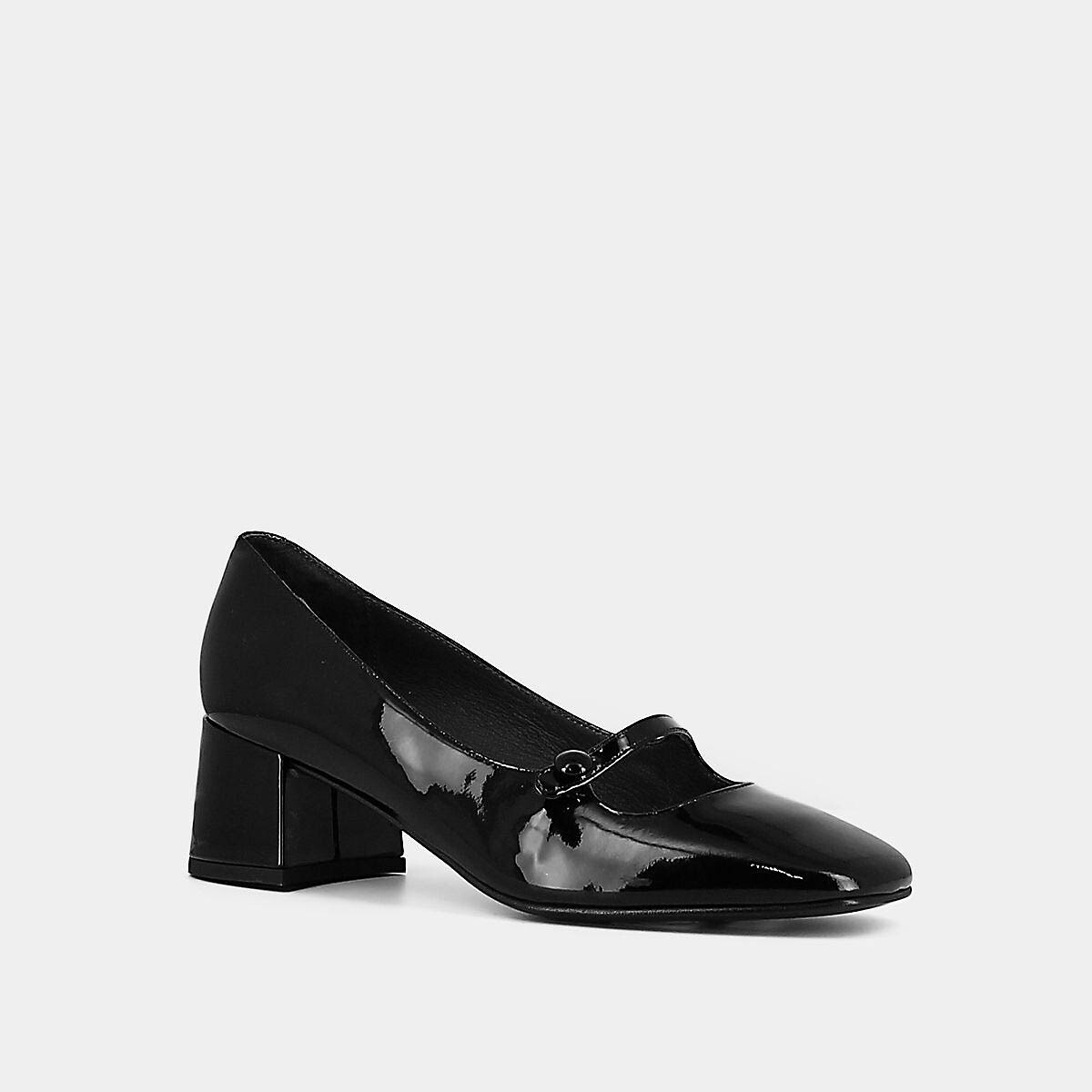 Darly Mary Janes in Patent Leather black patent, JONAK