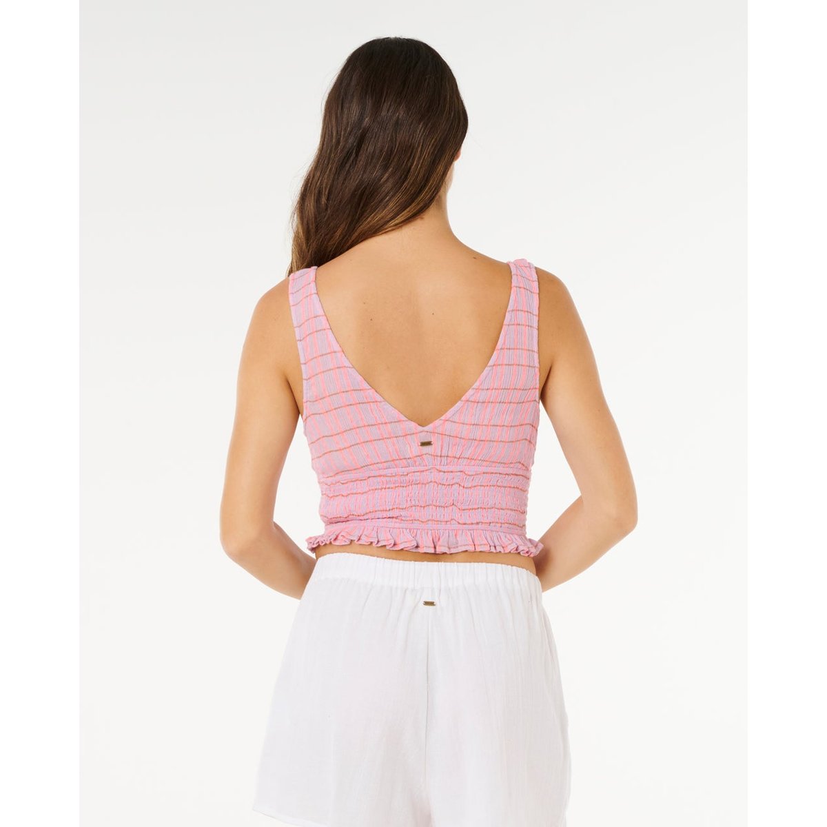 Top PARADISE CHECK rose, RIP CURL