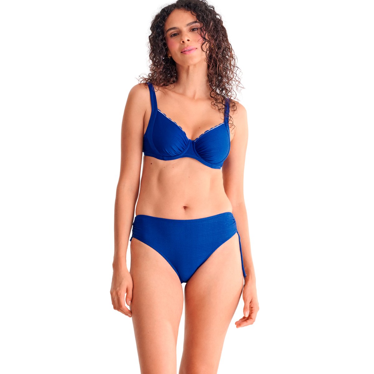 Haut maillot de bain armaturé PANAMA B à E bleu, LISCA