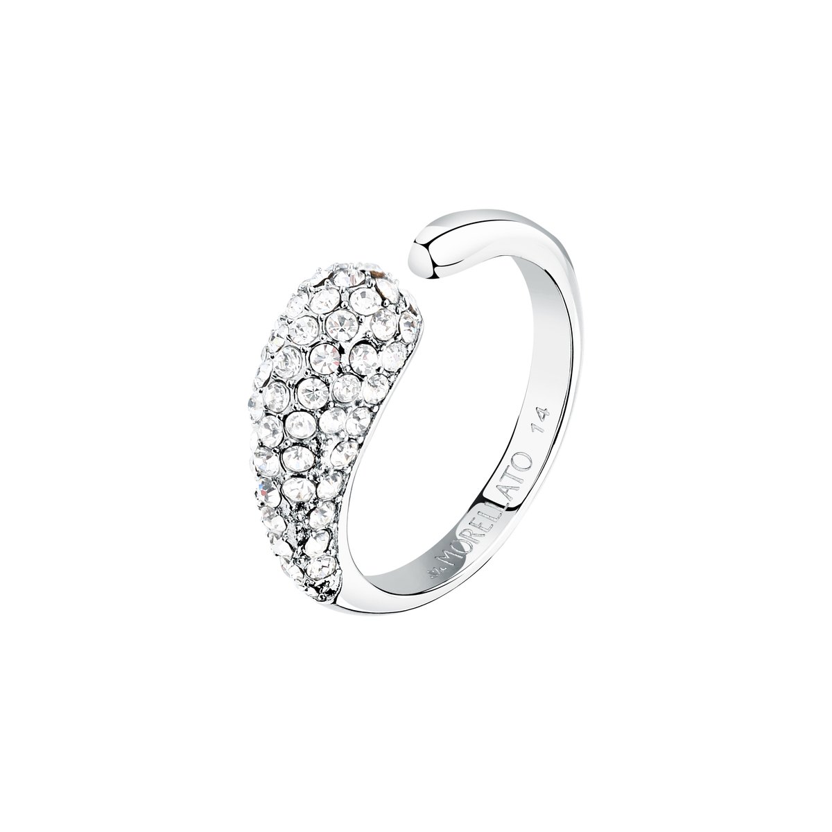 Bague DESIGN acier inoxydable, MORELLATO
