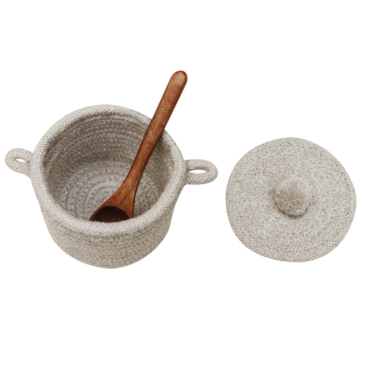 Panier de cuisine LITTLE CHEFS gris, LORENA CANALS
