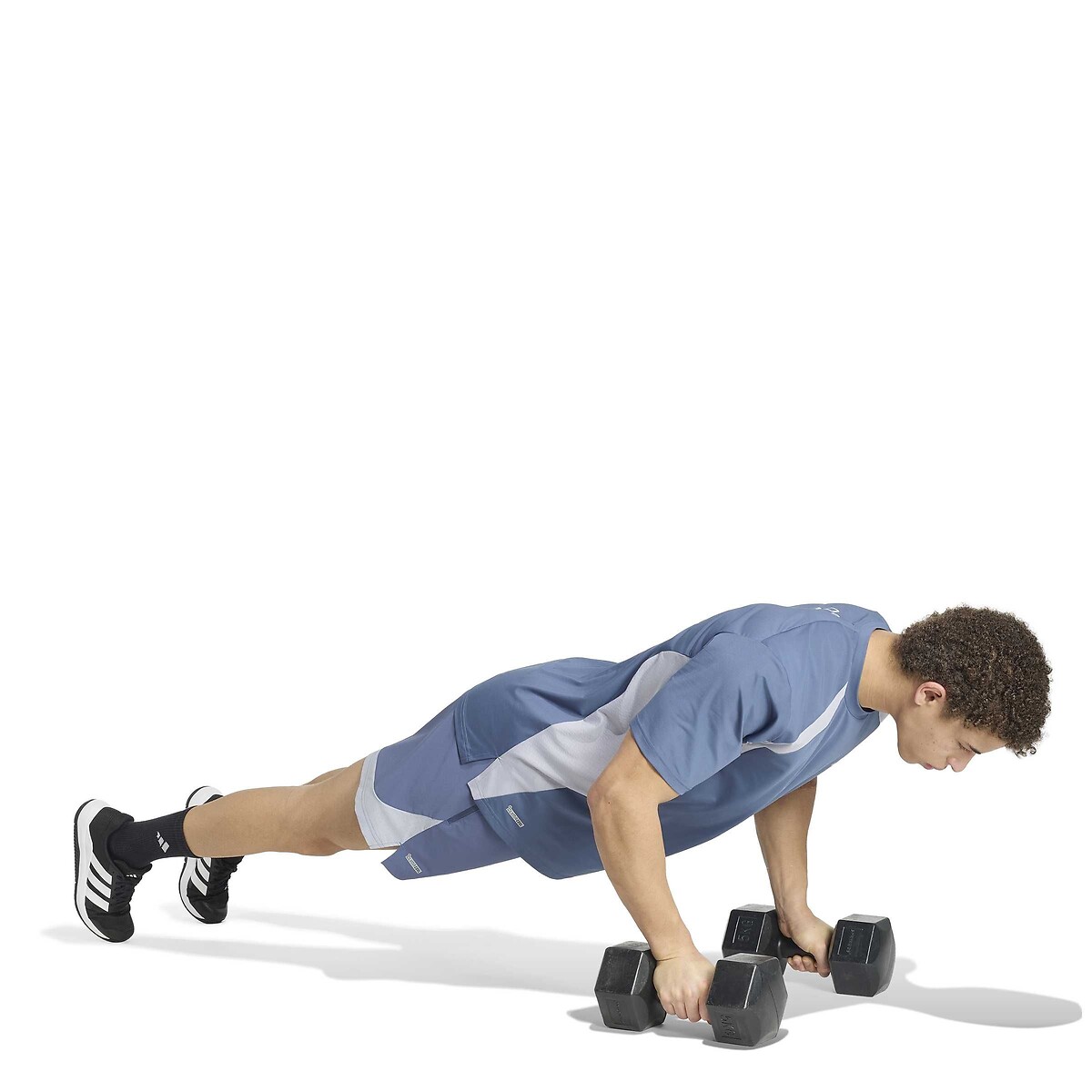 Short de training, INTENSITY bleu/gris, adidas Performance