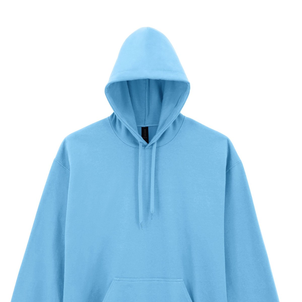 Sweat à capuche bleu ciel, GILDAN