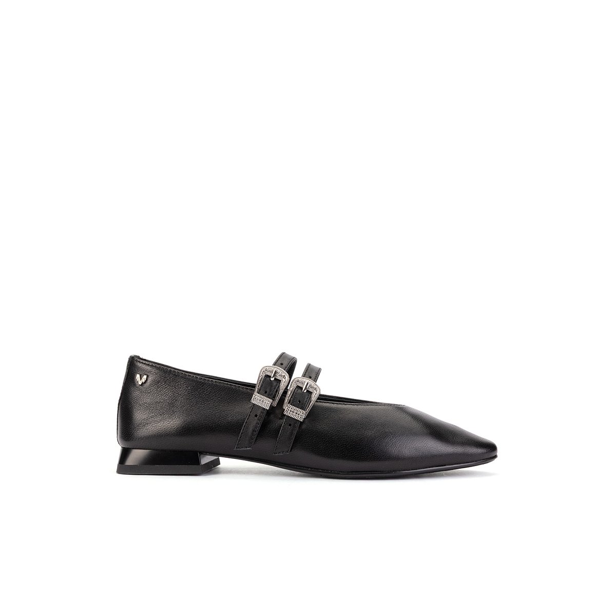 Ballerines cuir Vescia black, MARTINELLI