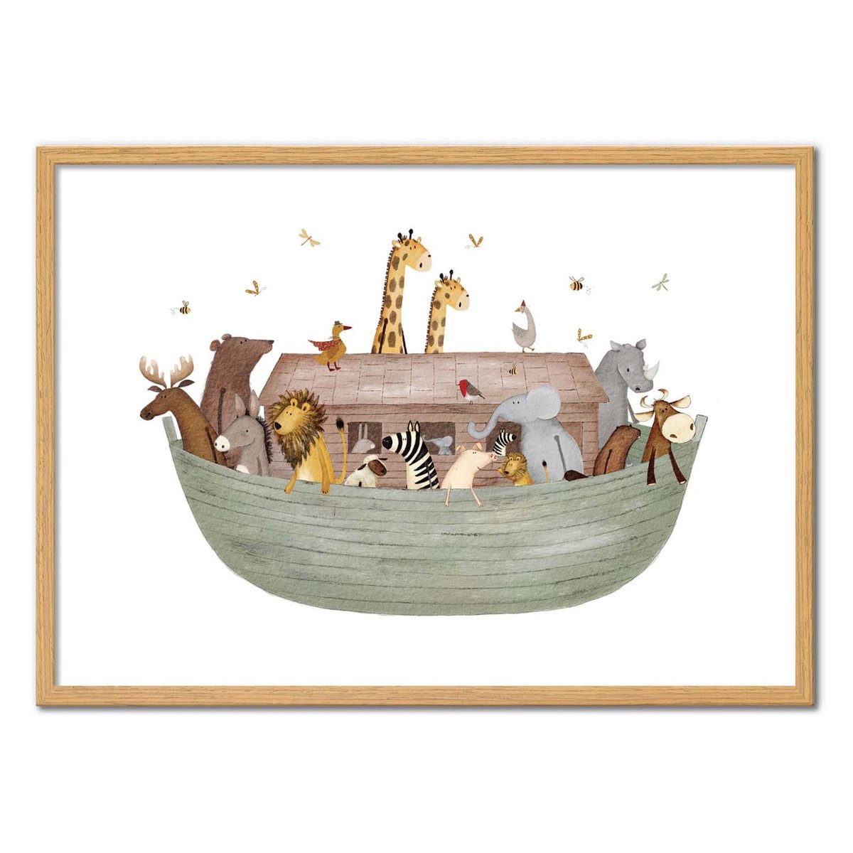 Affiche d'art - Noah's Ark - Urchin Bay couleur unique, WALL EDITIONS